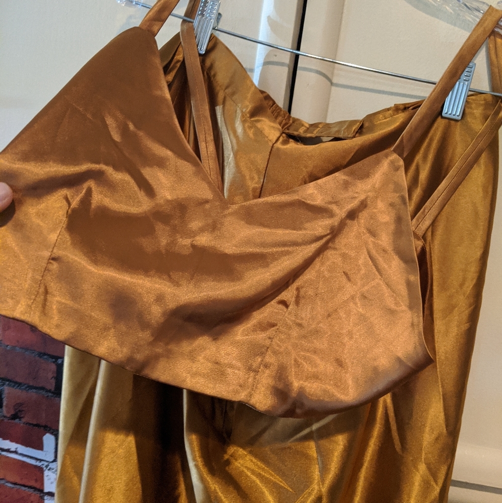 Golden Saree